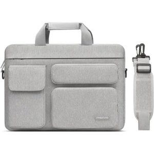 LAPTOP Shoulder Messenger Bag Compatible with MacBook Gray